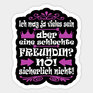 Valentinstag Beziehung beste Freundin Spruch Sticker